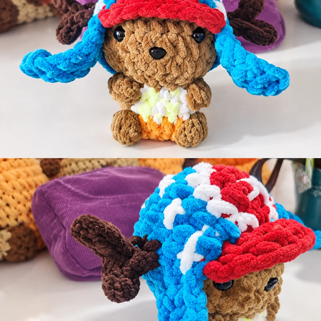 Chopper 2da generación peluche tejido