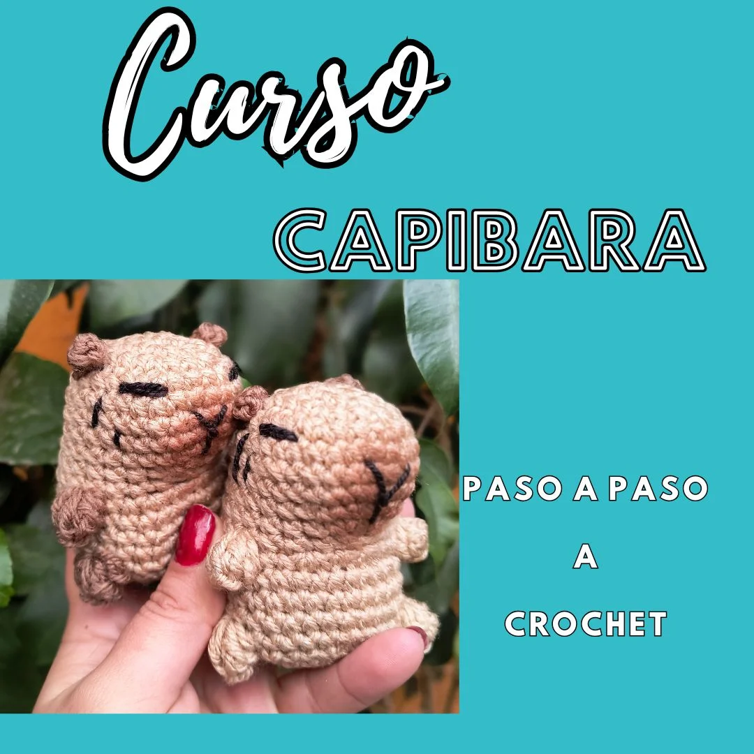 Curso crochet: Capibara facil