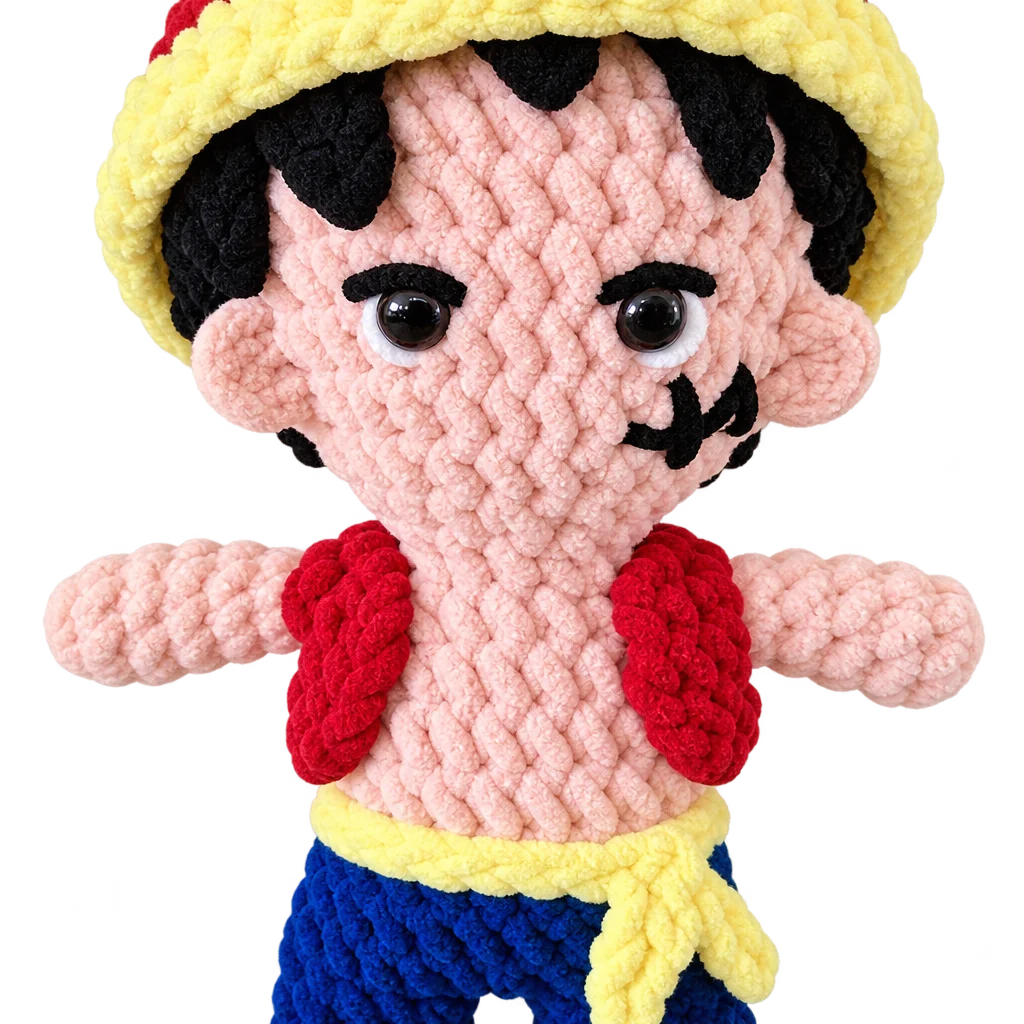 Luffy one piece, peluche grande